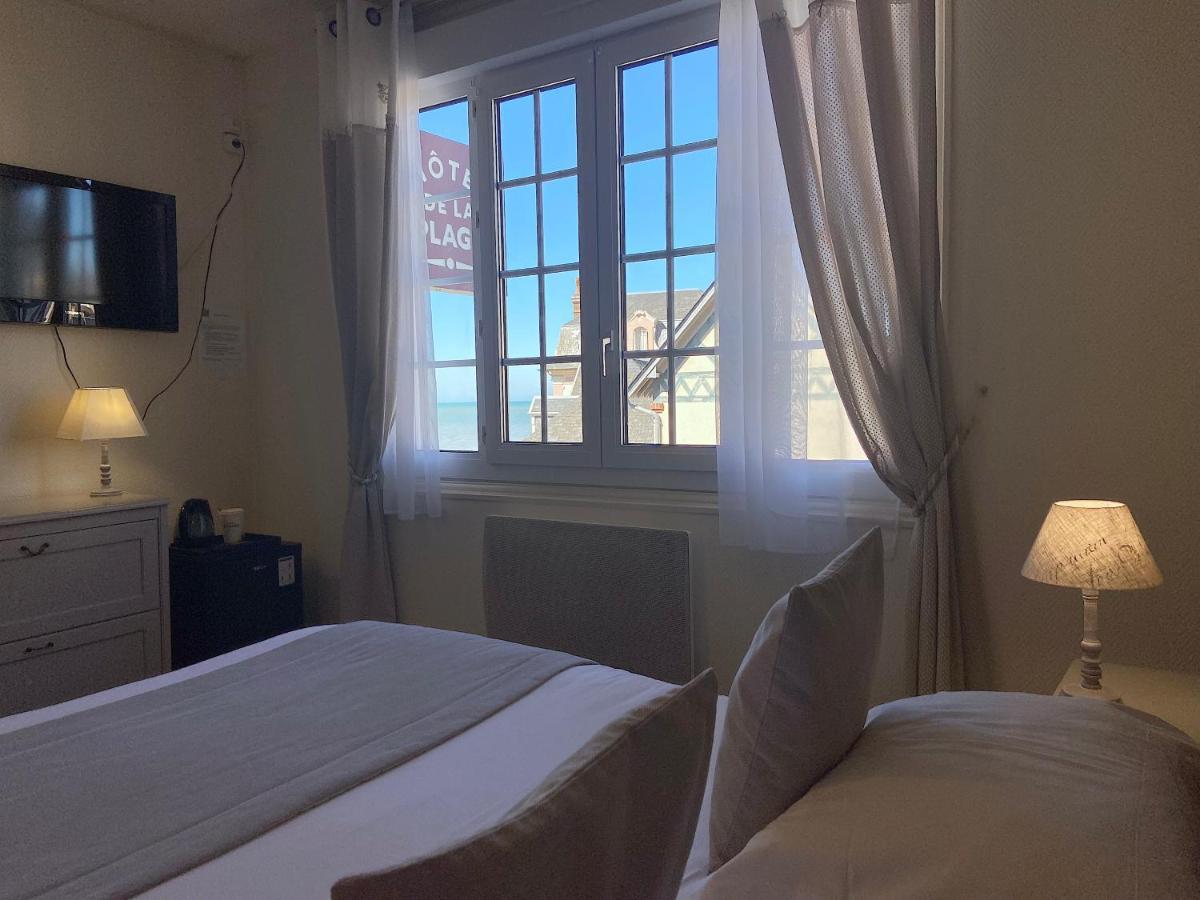Hotel De La Plage Houlgate Bagian luar foto