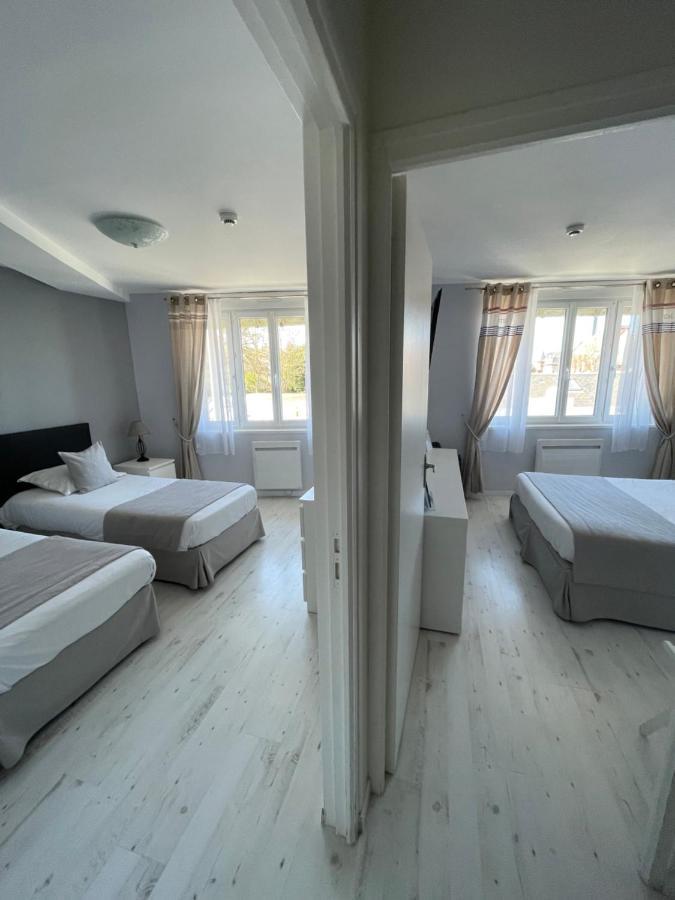 Hotel De La Plage Houlgate Bagian luar foto