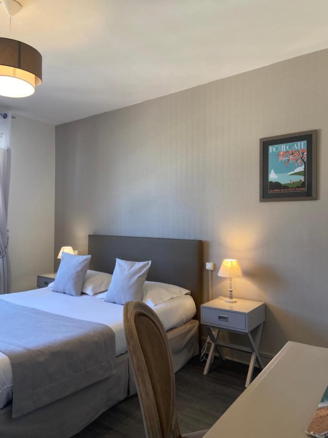Hotel De La Plage Houlgate Bagian luar foto